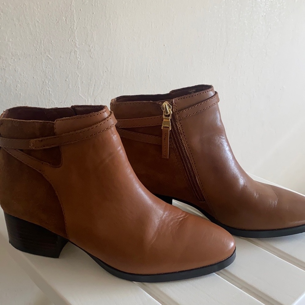 Ralph Lauren Leather Short Boots size 7